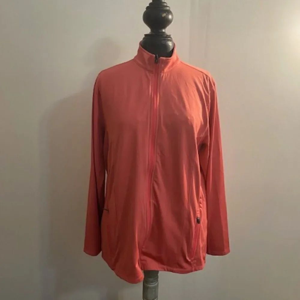 Bermuda Sands Womens zip-up jacket, size XL